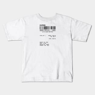 Human Receipt Kids T-Shirt